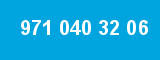 971 040 32 06 971 040 32 06